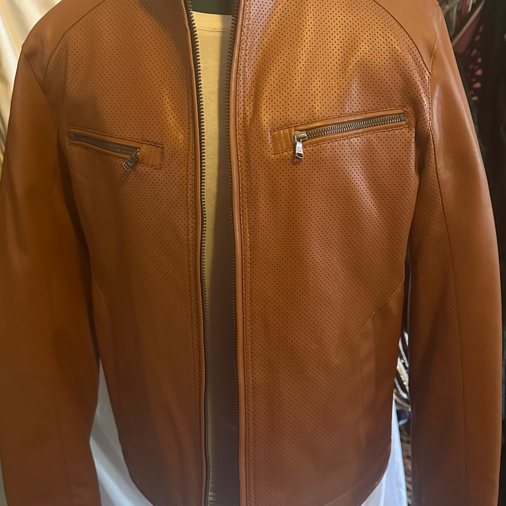 MICHAEL Michael Kors Brown Bomber Jacket